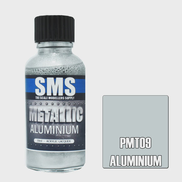 SMS PMT09 Metallic Aluminium 30ml