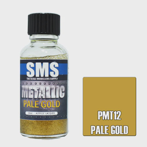 SMS PMT12 Metallic Pale Gold 30ml