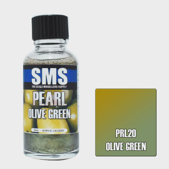 SMS PRL20 Pearl Olive Green 30ml