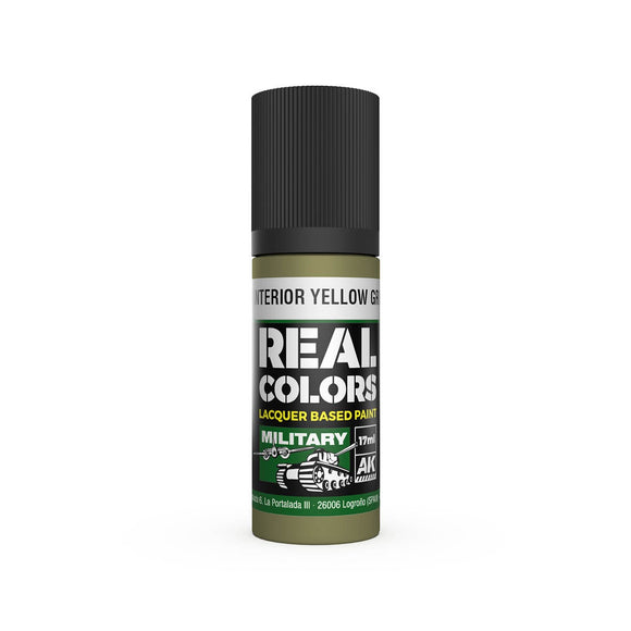 AK-Interactive RC929 US Interior Yellow Green 17ml