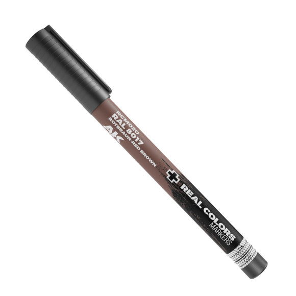 AK-Interactive RCM020 Rotbraun-Red Brown RAL8017 Marker