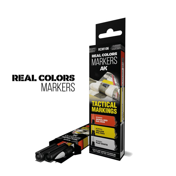 AK-Interactive RCM106 Tactical Markings Marker Set