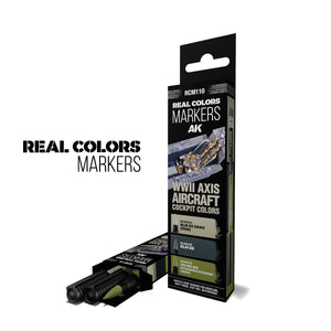 AK-Interactive RCM110 WWII Axis Aircraft Cockpit Colors Marker Set