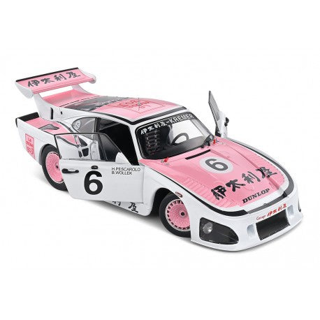 Solido 1807204 Porsche 935 K3 White #6 B.Wollek/H Pescarolo 1000KM Suzuka 1986