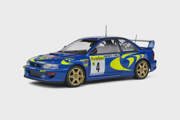 Solido 1807405 Subaru Imprezza 22B Blue #4 P Liatti - Rally Monte Carlo 1997