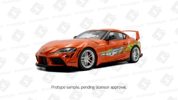 Solido 1809006 Toyota GR Supra Tribute 2024 Orange