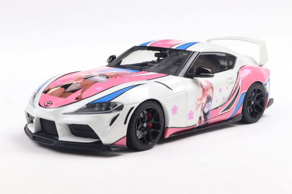 Solido 1809008 Toyota GR Supra 2024 Itasha Whiyte Solido Works