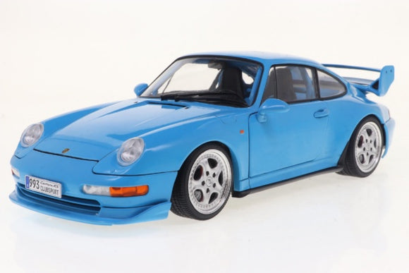 Solido 1810101 Porsche 911 (993) Clubsport 1997 Rivera Blue