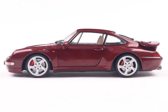 Solido 1810102 Porsche 911 (993) Turbo 1997 Arena Red