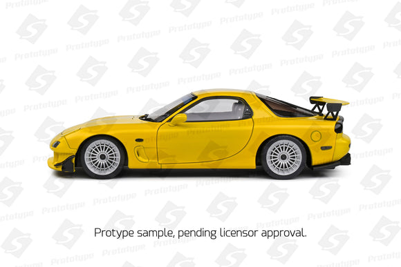 Solido 1810603 Mazda RX7 FD RS Streetfighter 1994 Yellow