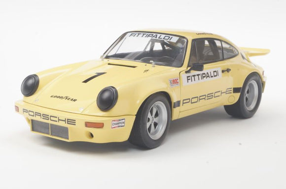 Solido 1810703 Porsche 911 IROC #1 Fittipaldi 1974 Yellow