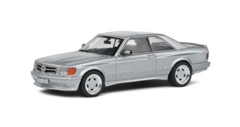 Solido 4310903 Mercedes Benz 560SEC AMG Wide Body Silver 1990