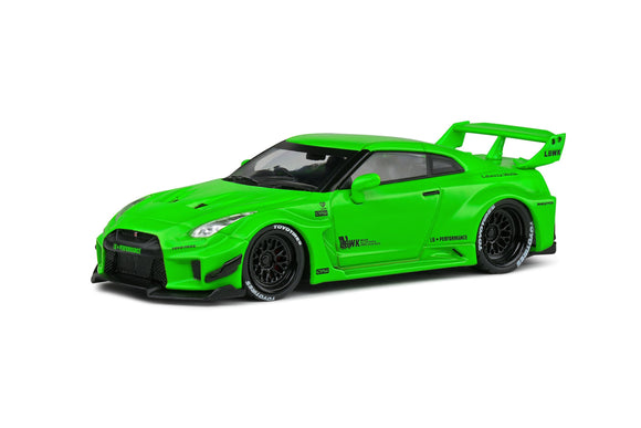 Solido 4311207 Nissan GT-R (R35) LB Work Silhouette Green