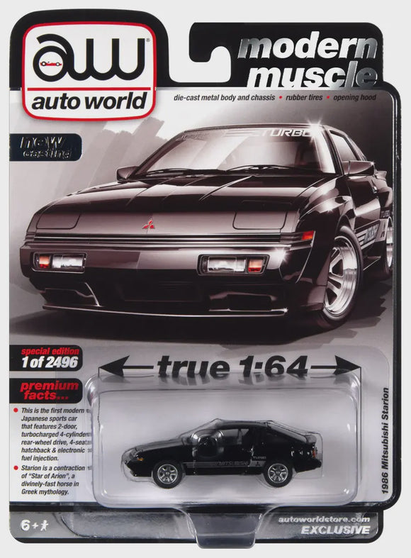 Autoworld SCM129 1986 Mitsubishi Starion Autoworld Exclusive