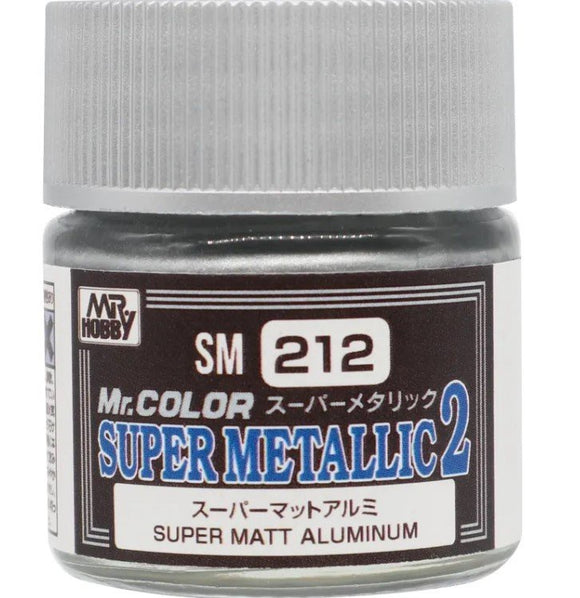 Mr. Hobby SM212 Super Matt Aluminium