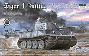 Border Models TK7205 Tiger I Initial Sd.Kfz. 181 Panzer VI Ausf.E s.Pz.Abt 502, No.100 (Eared Tiger)