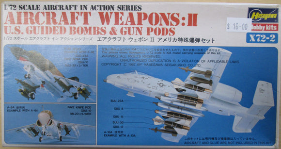 Hasegawa X722 U.S. Aircraft Weapons 2