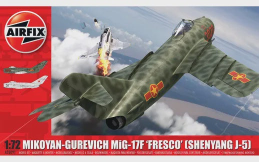 Airfix 03091 Mikoyan-Gurevich MiG-17F 'Fresco' (Shenyang J-5)