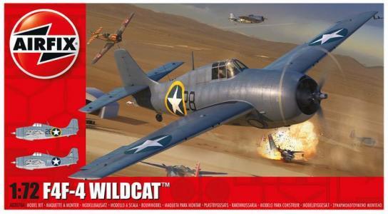 Airfix 02070A Grumman F4F-4 Wildcat – 1/72