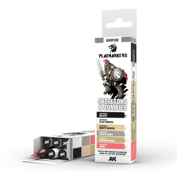 AK-Interactive AKM102 Skeletons & Zombies