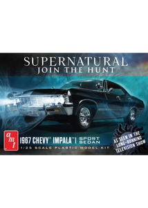 AMT 1124 1967 Chevrolet Impala 4 Door 'Nighthunter' - 1/25 Scale