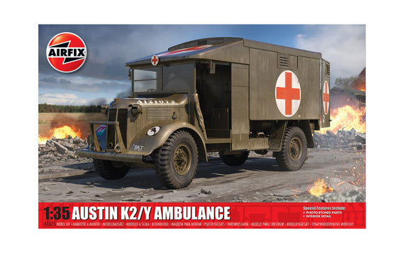 Airfix 01375 Austin K2Y Ambulance – 1/35
