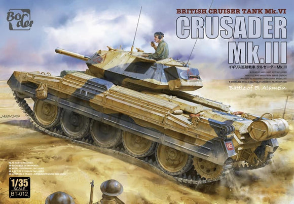 Border Models BT012 Crusader Mk.III British Cruiser Tank Mk.VI