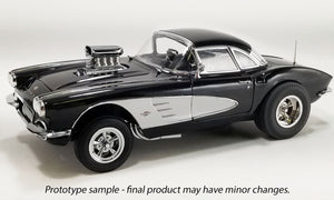 ACME 1800930 1961 Chevrolet Corvette Gasser - Showtime