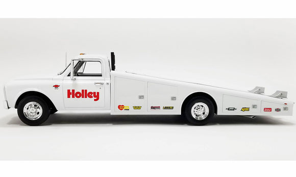 ACME 1801707WH 1967 Chevrolet C-30 Ramp Truck - Holley