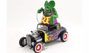 ACME 1805022 1932 Ford Blown 5 Window w/ Rat Fink Figure
