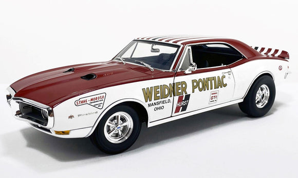 ACME 1805221 1968 Pontiac Firebird First Ram Air II - Weidner Pontiac Drag Car