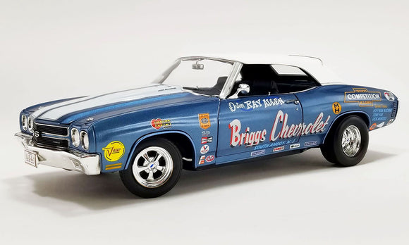 ACME 1805522 1970 Chevrolet Chevelle Convertible - Briggs Drag Car