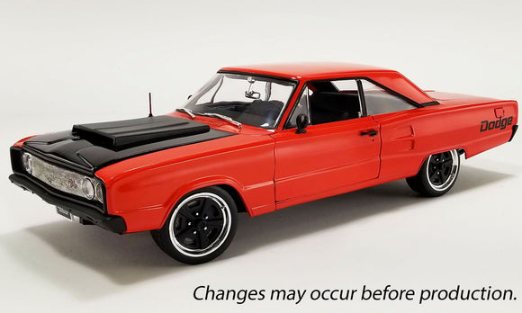 ACME 1806604 1967 Dodge Coronet R/T Restomod – Primer with Blk Bonnet
