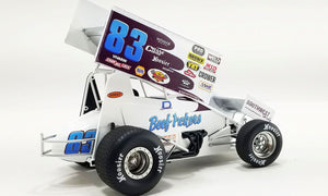 ACME 1809533 #83 Beef Packers Sprint Car - Danny Lasoski