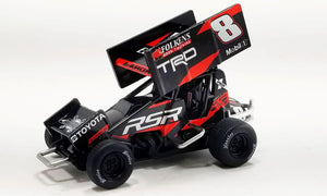 ACME 5023010 2023 #8 RSR Sprint Car - Aaron Reutzel – 1/50th