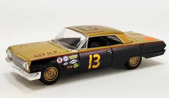 ACME 51504 1963 Chevrolet Impala #13 Smokey Yunick Daytona 500 1963 - John Rutherford