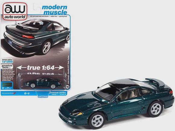 Autoworld 1992 Dodge Stealth R/T Twin Turbo – Emerald Green