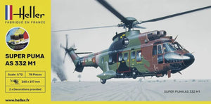 Heller 56367 Super Puma AS 332 M1 Starter Set - 1/72