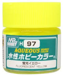 Mr. Hobby Aqueous H097 Flourescent Yellow
