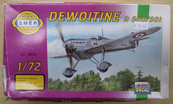 SMER 0830 Dewoitine D 500/501