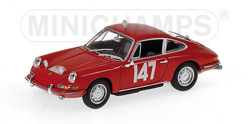 Minichamps 430656747 Porsche 911 1965 - Class Winners Rally Monte Carlo