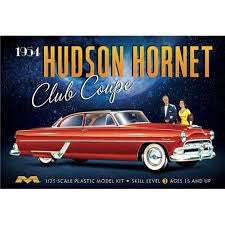 Moebius 1213 1954 Hudson Hornet Club Coupe - 1/25 Scale