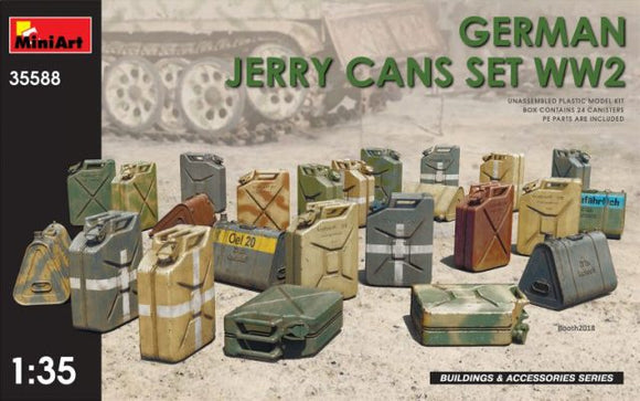 Miniart 35588 German Jerry Cans Set WWII
