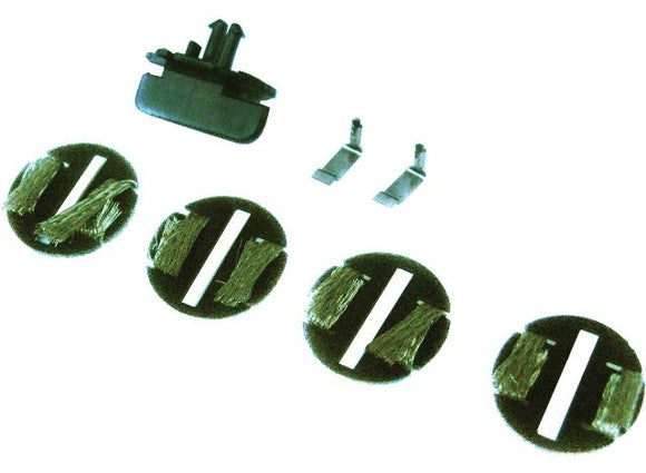 Scalextric C8312 Parts - Guide & Plates (4) - Start Cars