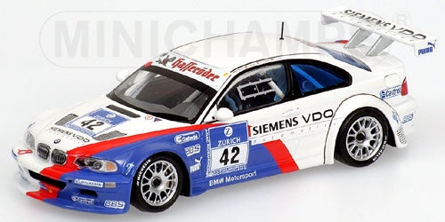 Minichamps 400042342 BMW M3 GTR 2004 - Winners ADAC 24h