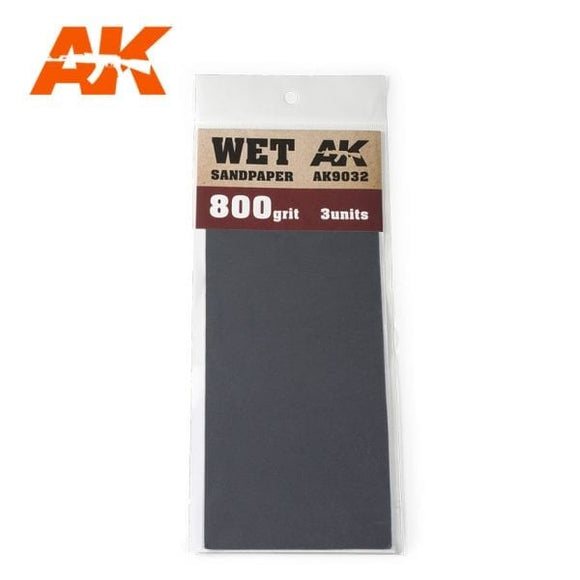 AK-Interactive AK9032 Wet Sandpaper 800