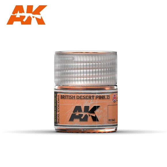 AK-Interactive RC043 Bristish Desert Pink ZI 10ml