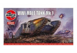 Airfix 01315 WWI Male Tank Mk.I – 1/76