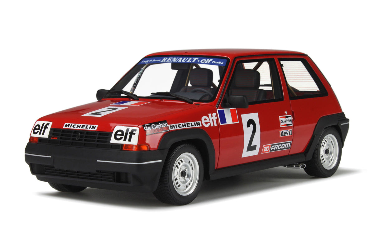 Renault 5 GT Turbo Coupe #2 Année 1985 rouge 1:18 OttOmobile