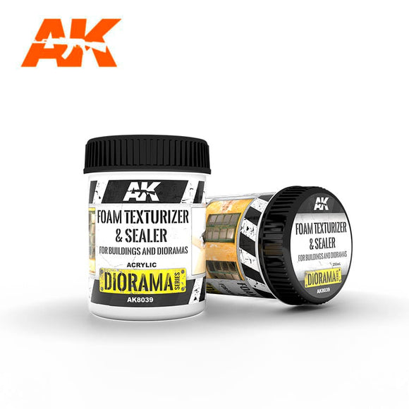 AK-Interactive AK8039 Terrains Foam Paste - Acrylic 250ml